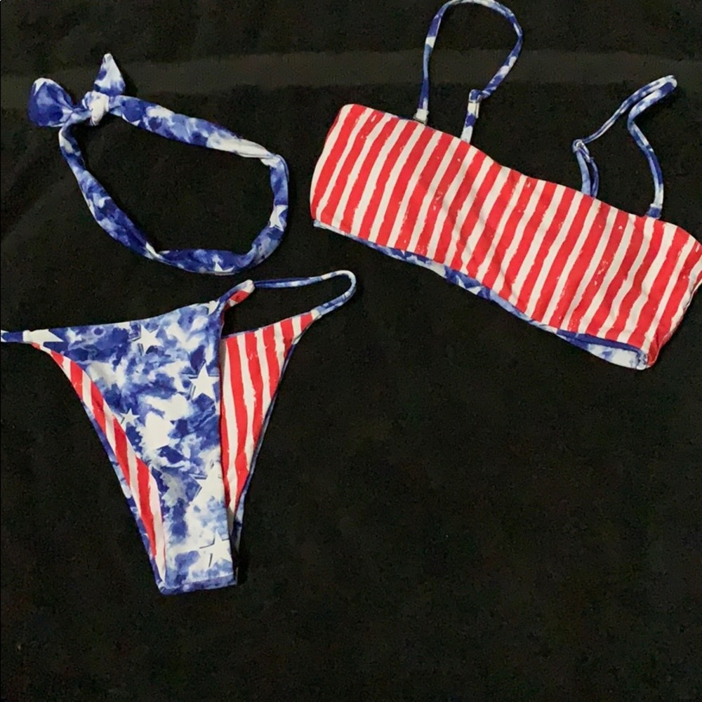 Stars and Stripes Reversible Swimsuit